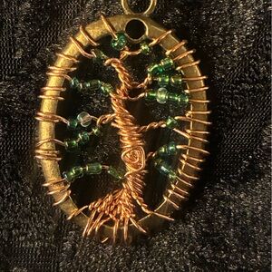 Handcrafted Tree of Life Wire Wrapped Pendant